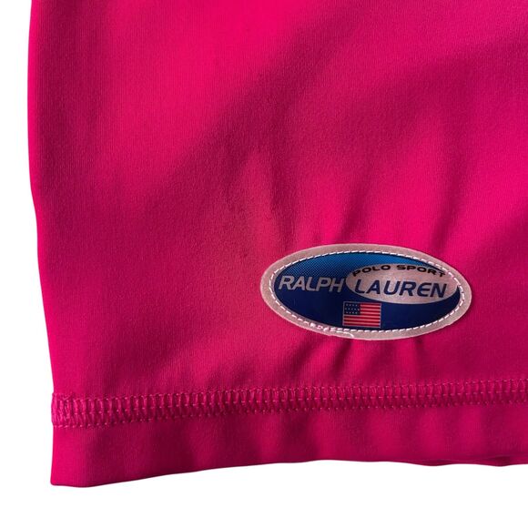 Vintage 90s Ralph Lauren Polo Sport Dress Large Fits Small Medium Pink Blue Y2K - Picture 7 of 10